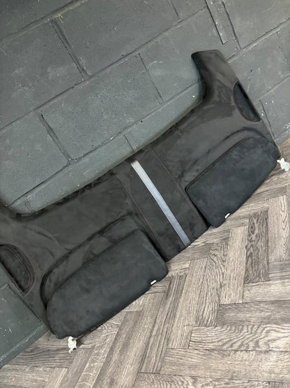 Volkswagen Caddy MK3/4 WERKS KIT Black Milano Suede/Blackberry Stitch/Carbon