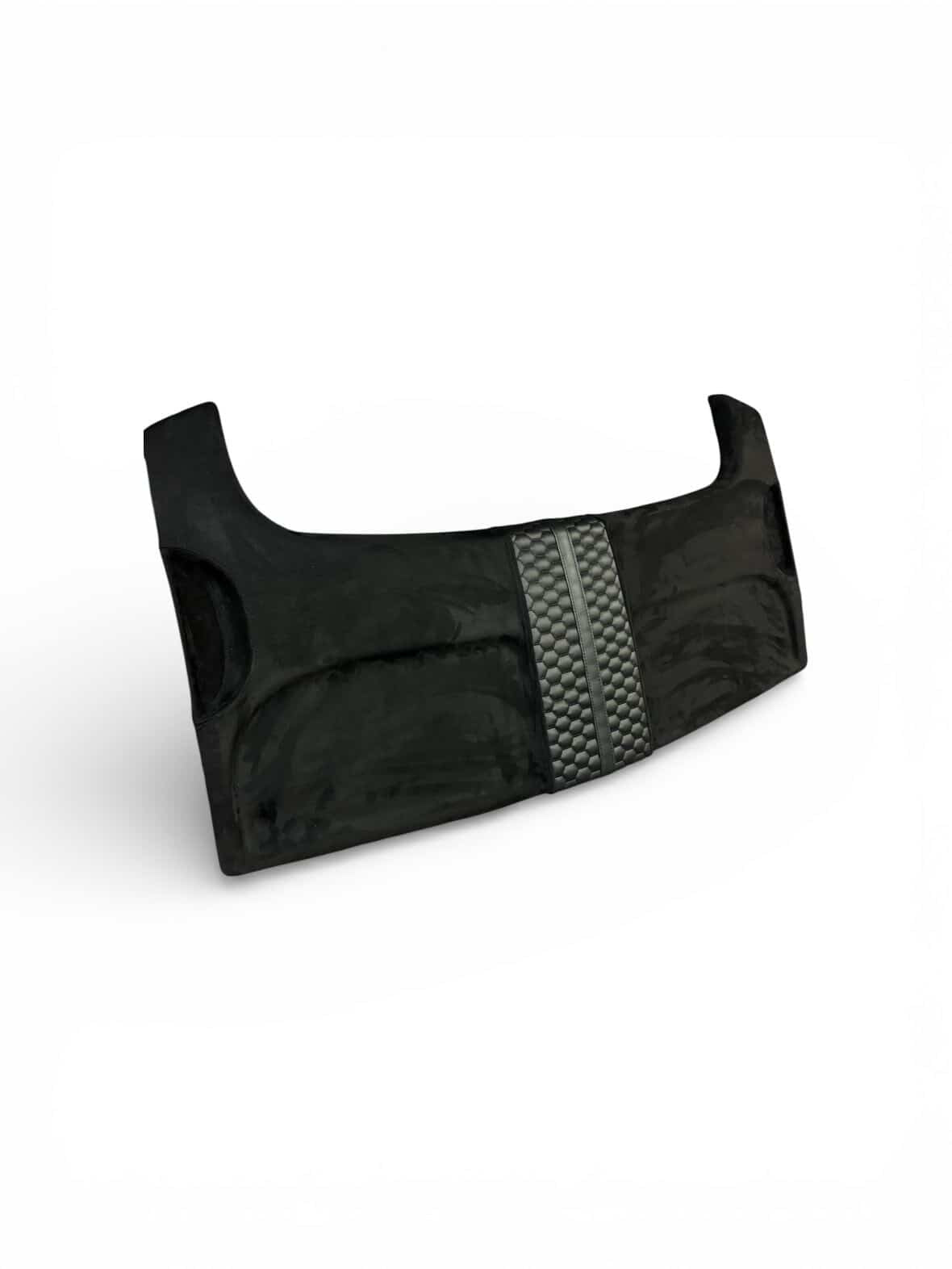 Volkswagen Caddy MK3/4 Black Suede/Honeycomb Stitch Roof Shelf Cover